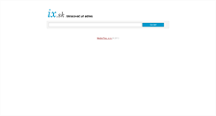 Desktop Screenshot of ix.sk